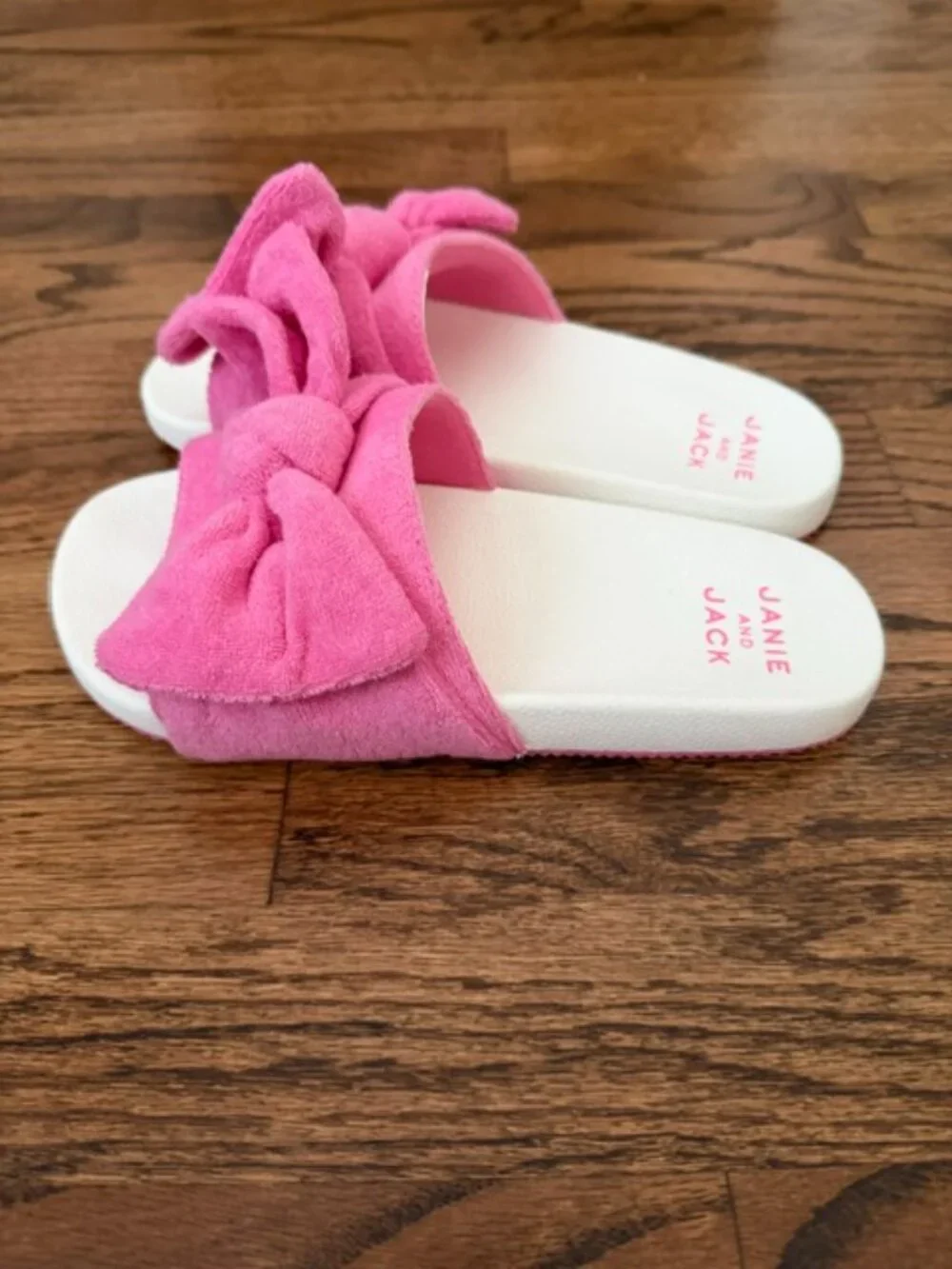 Janie and Jack Terry Bow Pool Slide NWOT